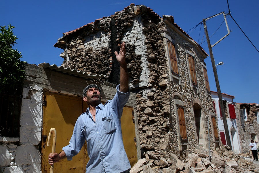Η ακτινογραφία του σεισμού που ισοπέδωσε την Βρίσα (εικόνες)